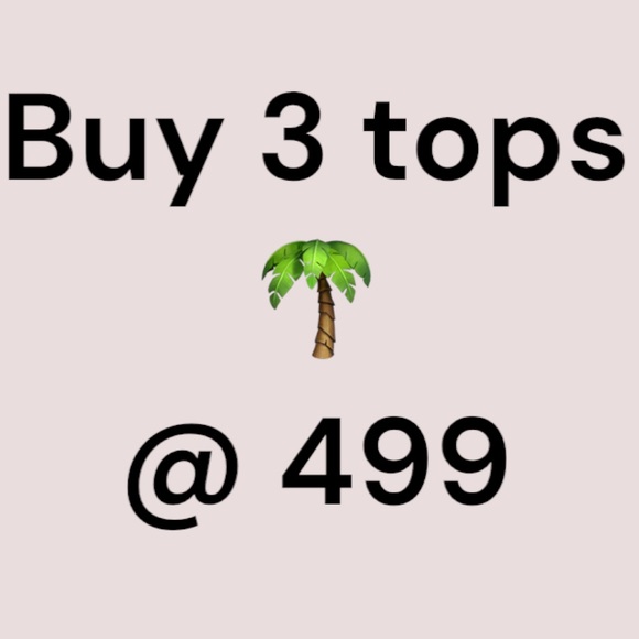 Zara Tops - Buy 3@499